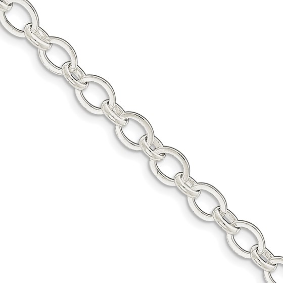 Sterling Silver Fancy Link Bracelet - 7.5 in. Sterling Silver Fancy Link Bracelet - 7.5 in.